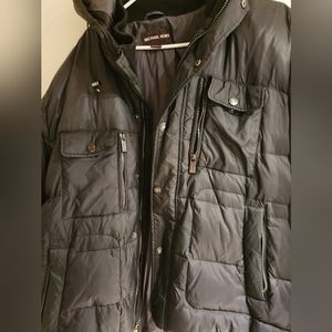 COPY - Michael Kors mens puffer xl used black multiple pockets